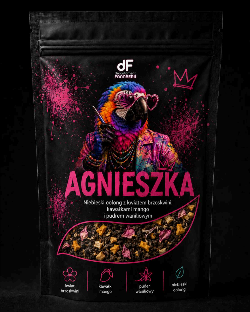 Mieszanka herbaty sygnowana przez Agnieszkę